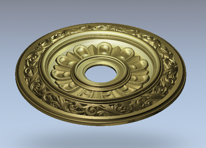 3D  ÷Ʈ   , CNC    Artcam R26  STL /3D Round plate ring Relief Model in STL format for CNC Router Carving Engraving Artcam aspi